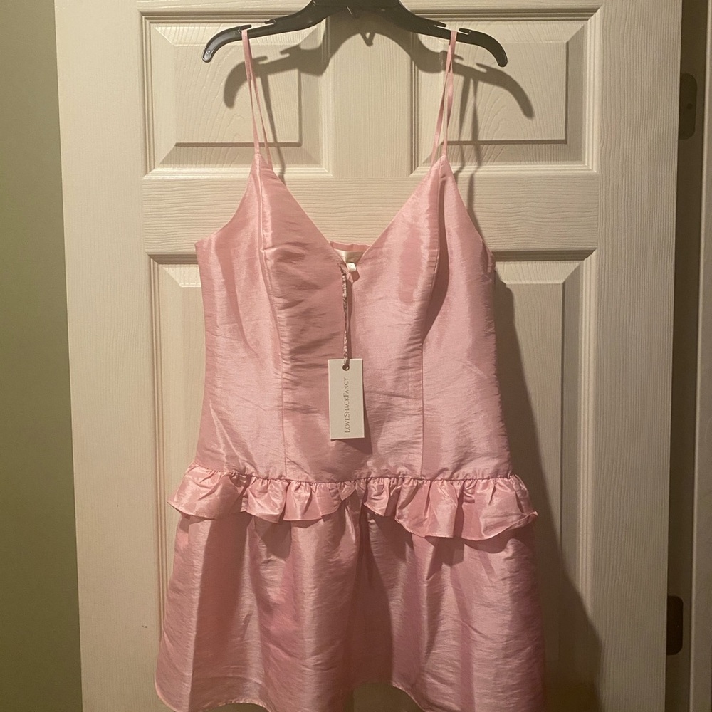 Love Shack Fancy Fabienne Mini Dress